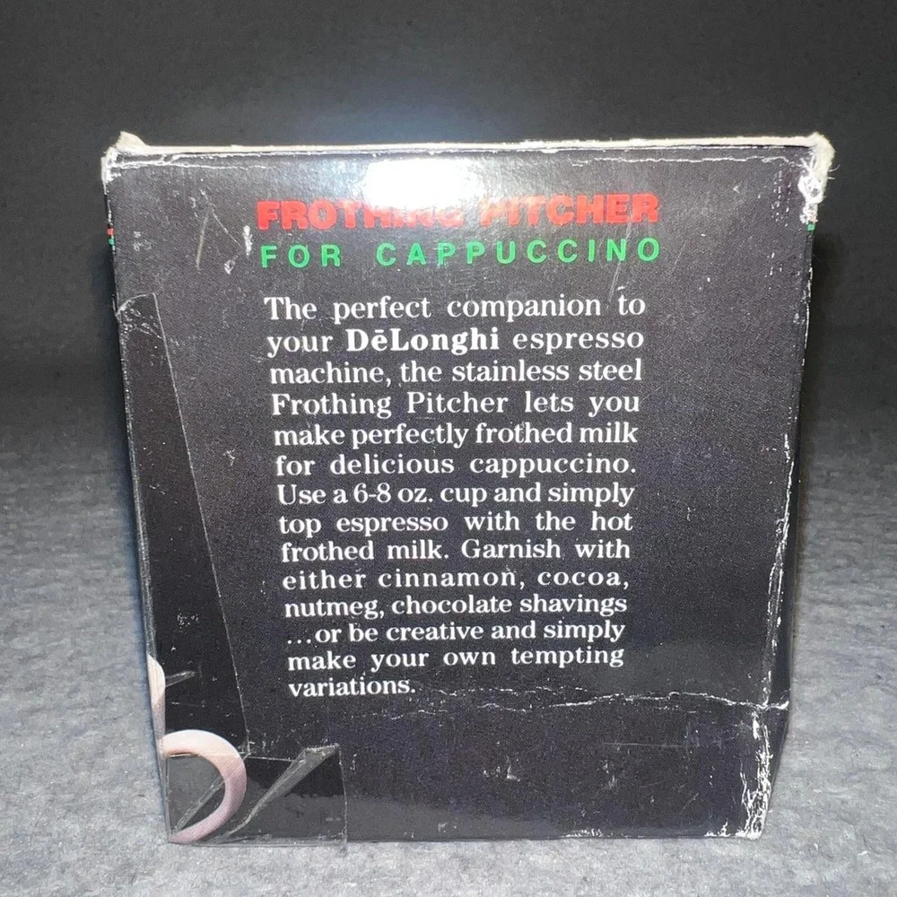 Delonghi espresso frothing